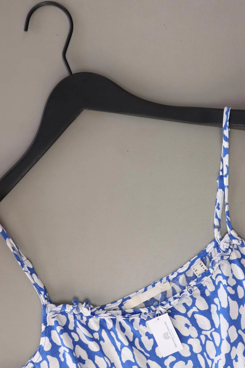 Esprit Spaghetti-Top Gr. M mit Tierdruck blau aus Viskose - Image 3