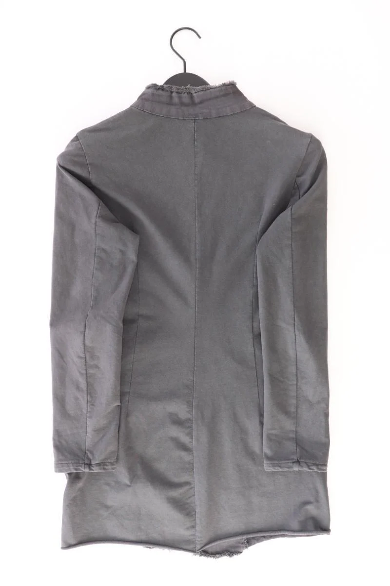 HEIMATLIEBE Slim Cardigan Gr. S Langarm grau aus Baumwolle - Image 2
