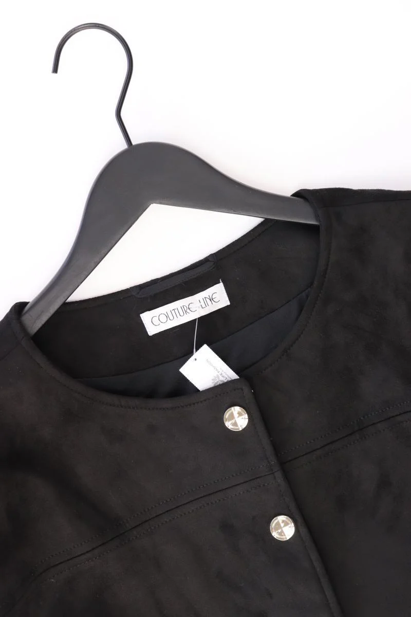 Couture Line Regular Cardigan Gr. XXXL Langarm schwarz aus Polyester - Image 3
