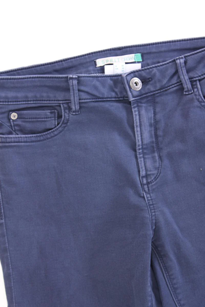 Esprit Organic Five-Pocket-Hose Gr. 36/L30 blau aus Baumwolle - Image 2