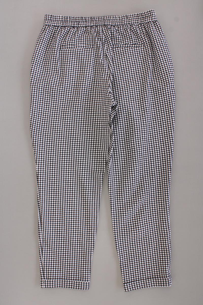 United Colors of Benetton Stoffhose Gr. 40 kariert schwarz - Image 3