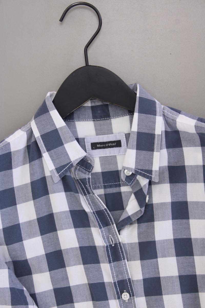 Marc O'Polo Karobluse Gr. 34 kariert Langarm grau aus Baumwolle - Image 2
