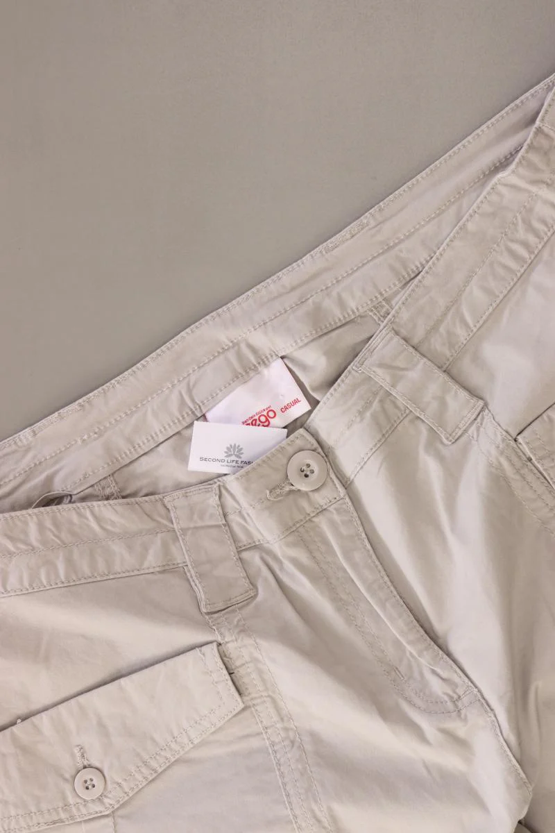 sheego 7/8 Hose Gr. 46 creme aus Baumwolle - Image 3