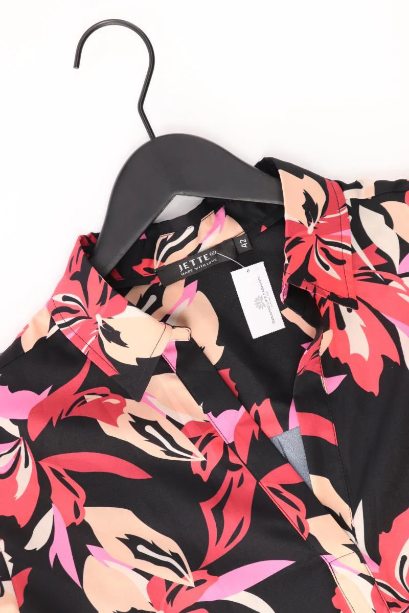 Jette Regular Bluse Gr. 42 3/4 Ärmel schwarz aus Polyester - Image 3