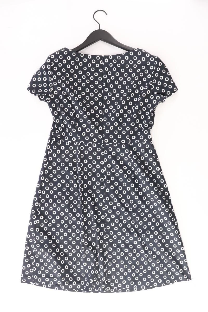 Taifun Bleistiftkleid Gr. 36 gepunktet Kurzarm blau - Image 2