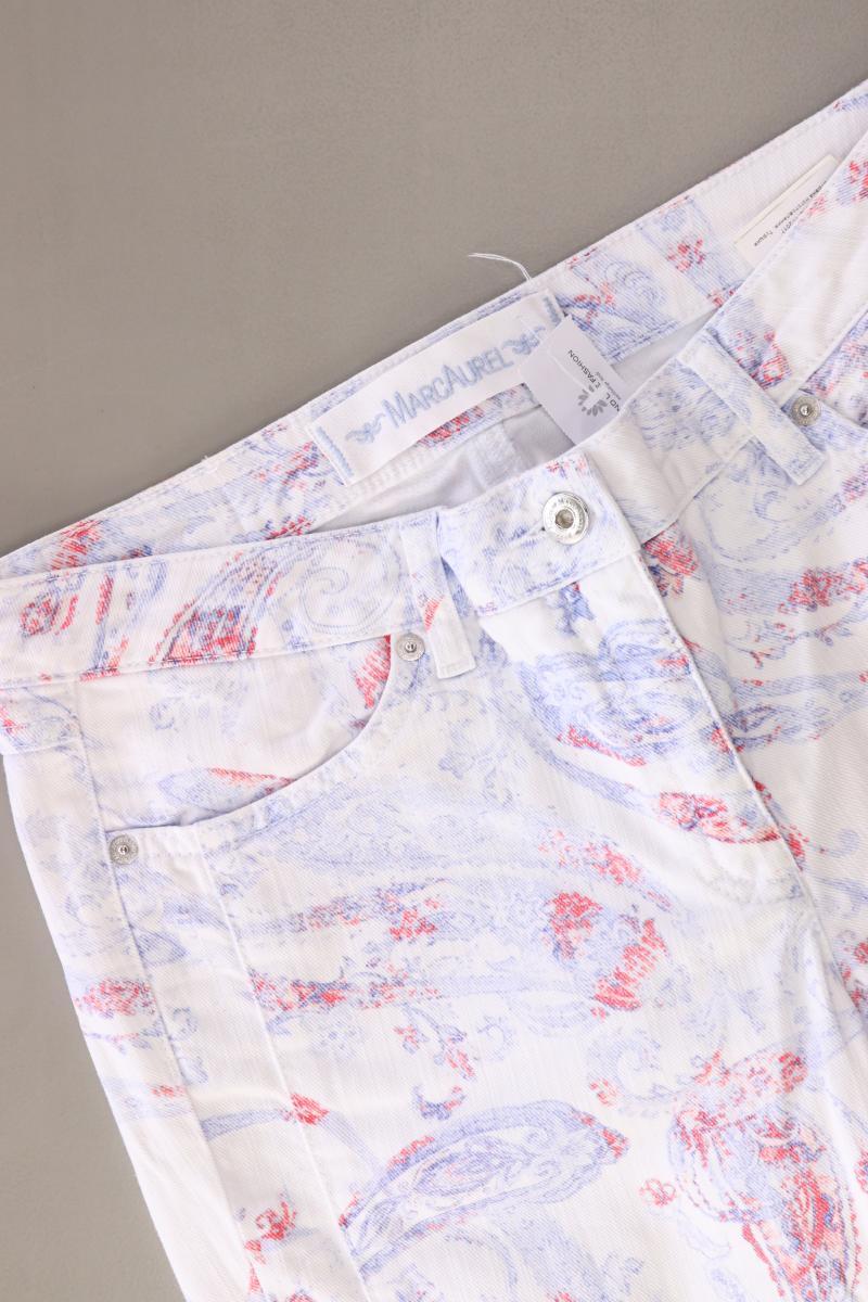 Marc Aurel Skinny Jeans Gr. 36 mit Paisleymuster blau aus Baumwolle - Image 3