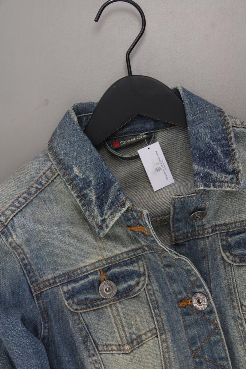 Street One Jeansjacke Gr. 36 neuwertig blau aus Baumwolle - Image 2