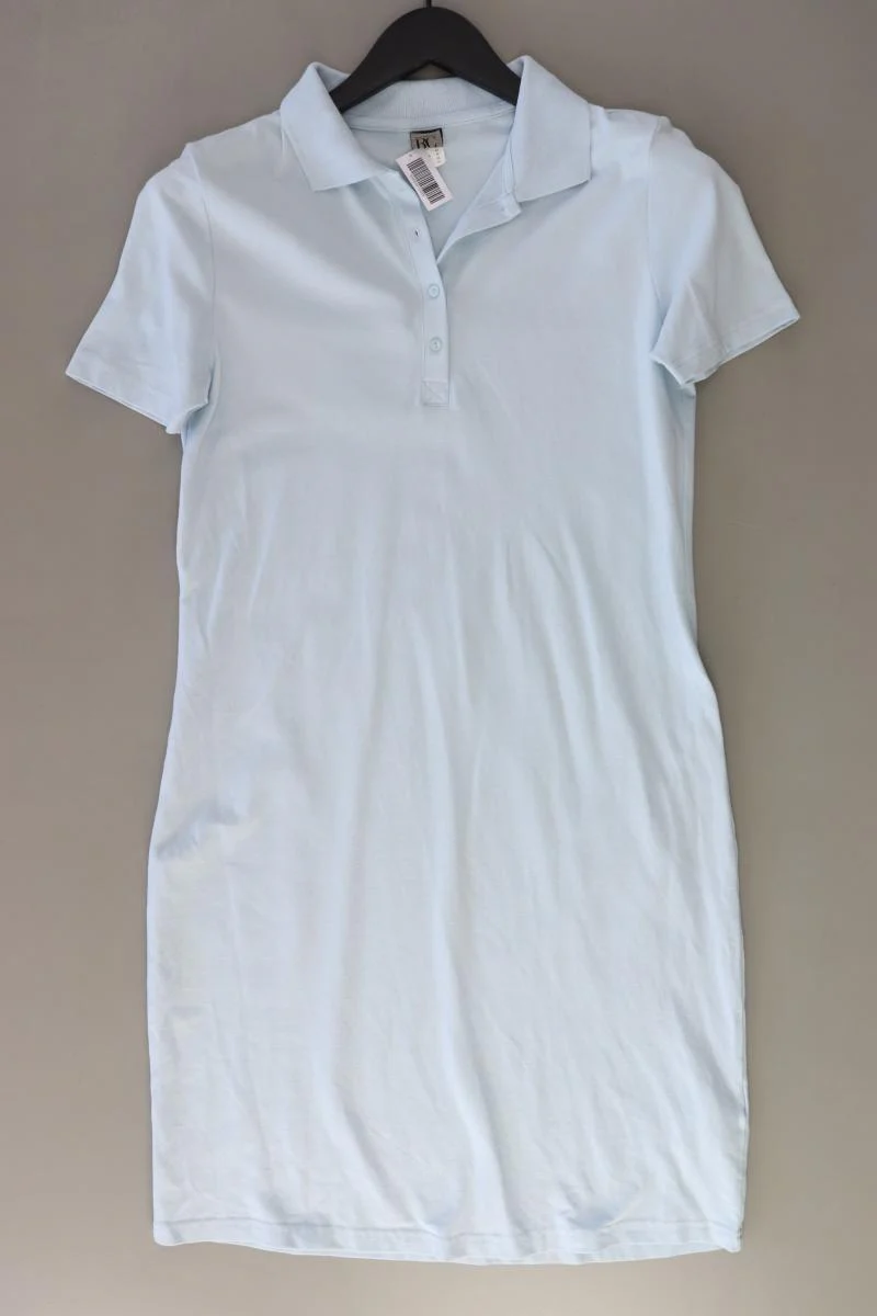 Best Connections Kurzarmkleid Gr. 38 blau aus Baumwolle