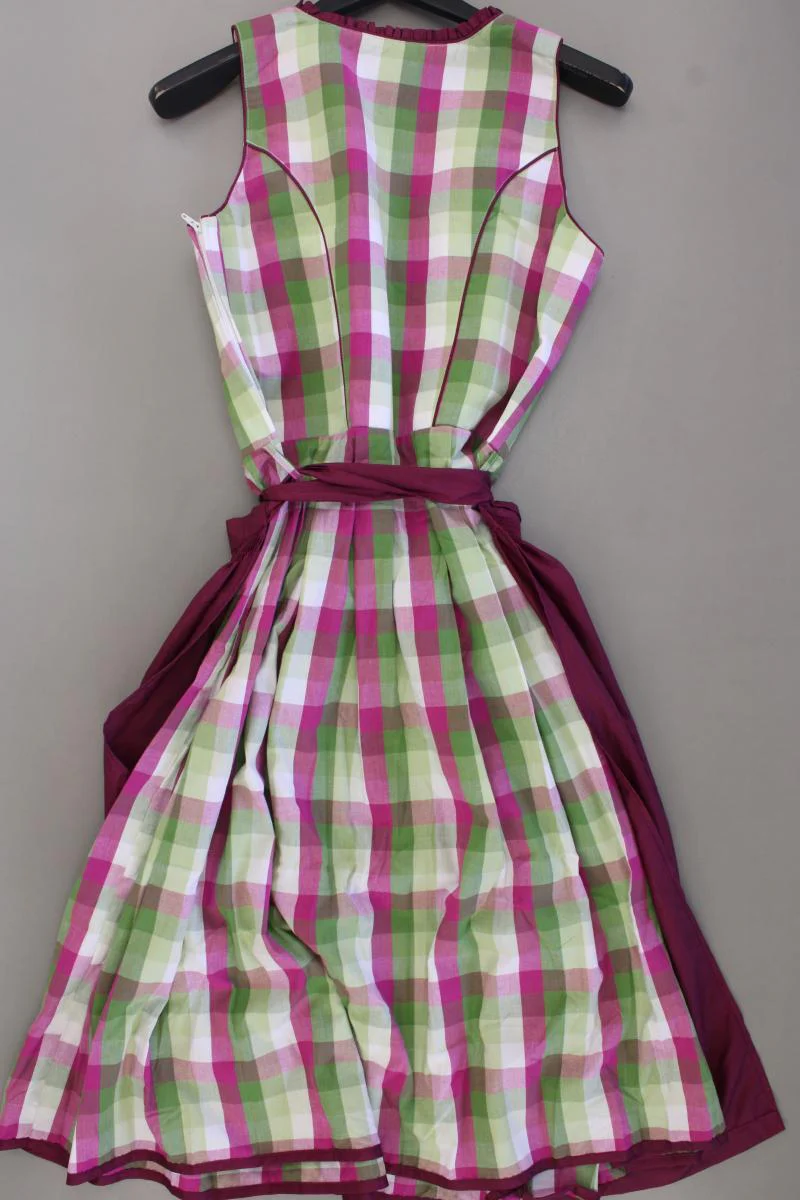 Country Life Dirndl Gr. 44 kariert Ärmellos lila aus Baumwolle - Image 3