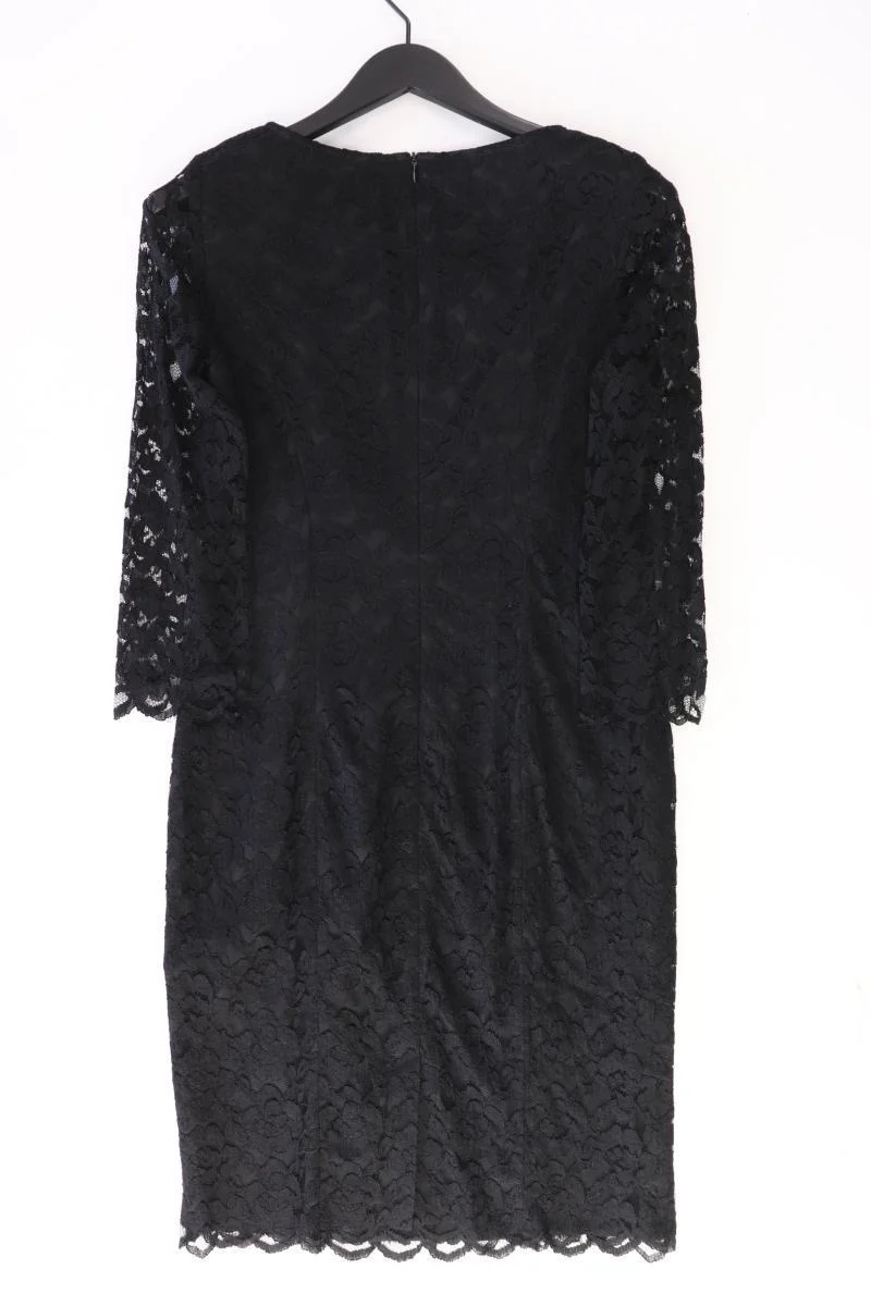 Heine Spitzenkleid Gr. 38 Langarm schwarz aus Polyester - Image 2