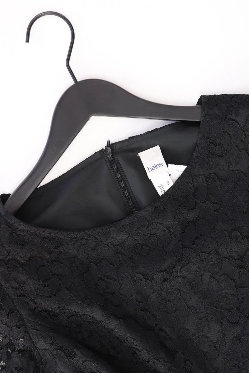 Heine Spitzenkleid Gr. 38 Langarm schwarz aus Polyester - Image 3