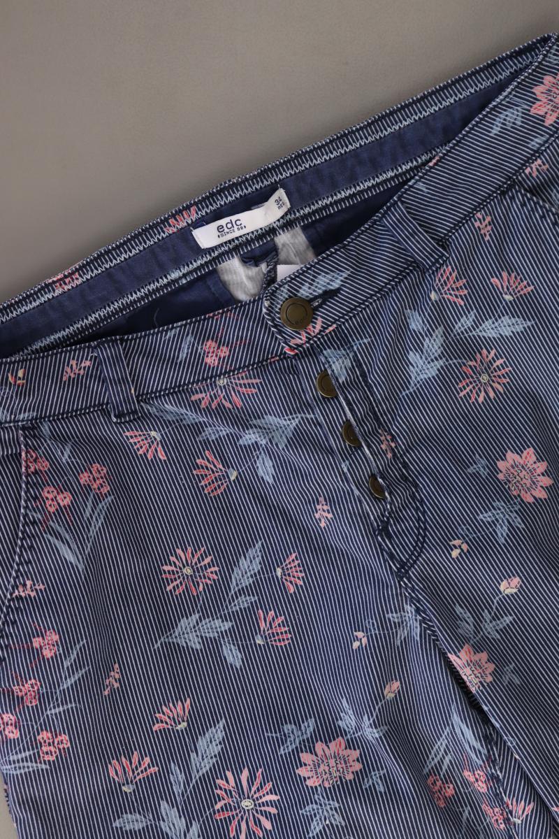 edc by Esprit Straight Jeans Gr. 34 gestreift blau aus Baumwolle - Image 3
