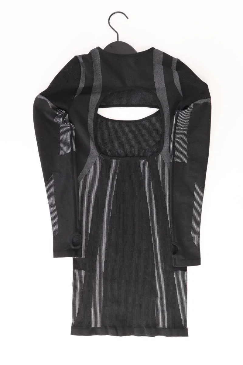Bershka Schlauchkleid Gr. XS Langarm grau aus Polyester - Image 2