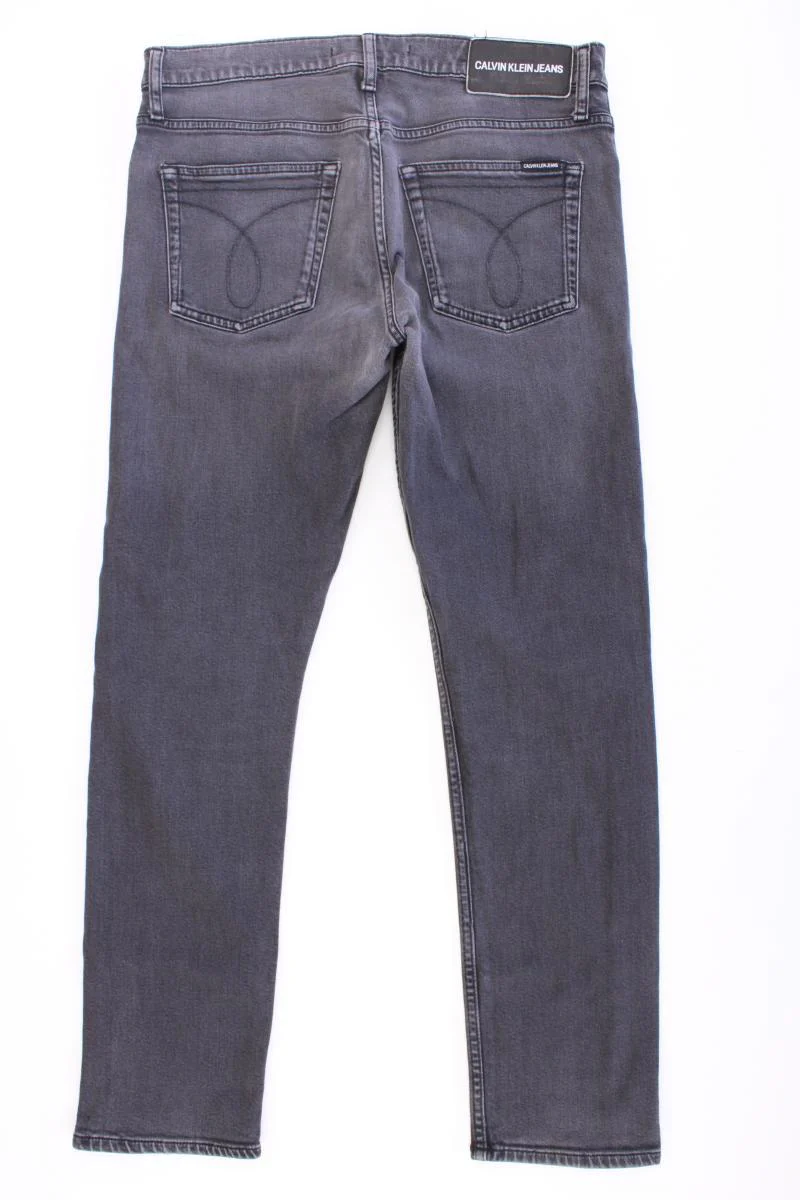 Calvin Klein Jeans Straight Jeans für Herren Gr. W34/L32 grau aus Baumwolle - Image 3