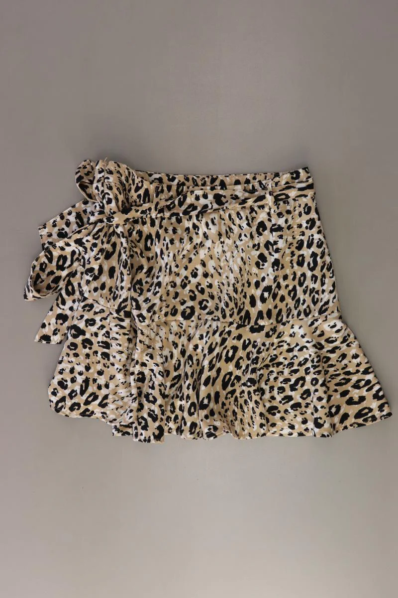Stradivarius Skort Gr. S mit Tierdruck creme aus Polyester - Image 2