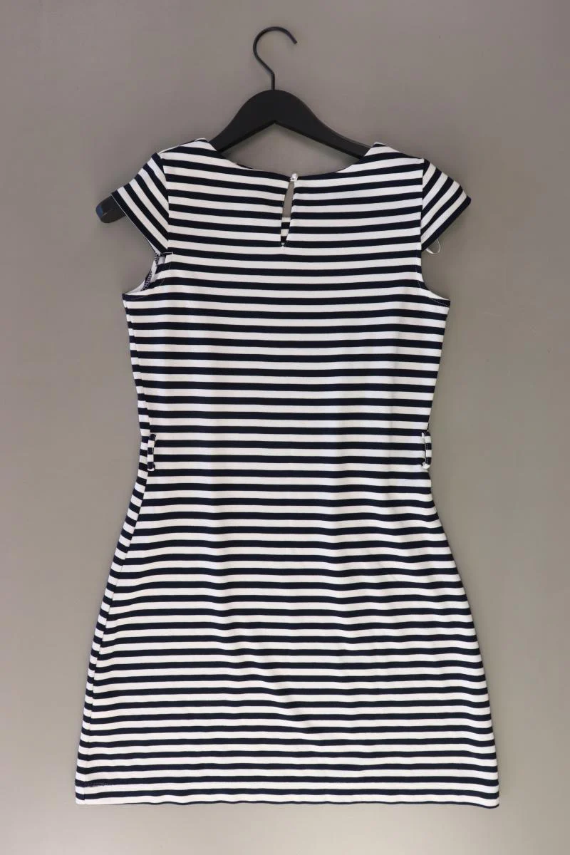 Zabaione Kurzarmkleid Gr. S gestreift blau aus Baumwolle - Image 2