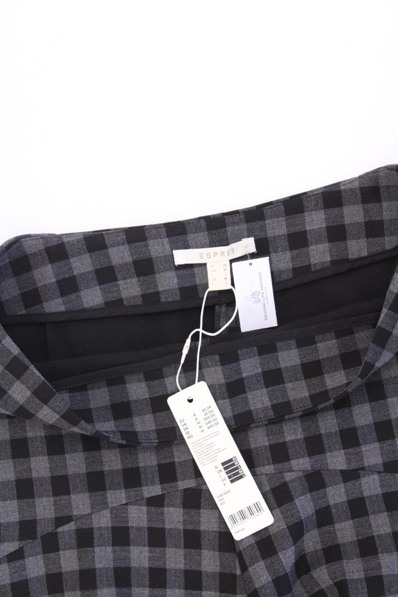 Esprit Faltenrock Gr. M kariert neu mit Etikett Neupreis: 45,99€! grau - Image 2