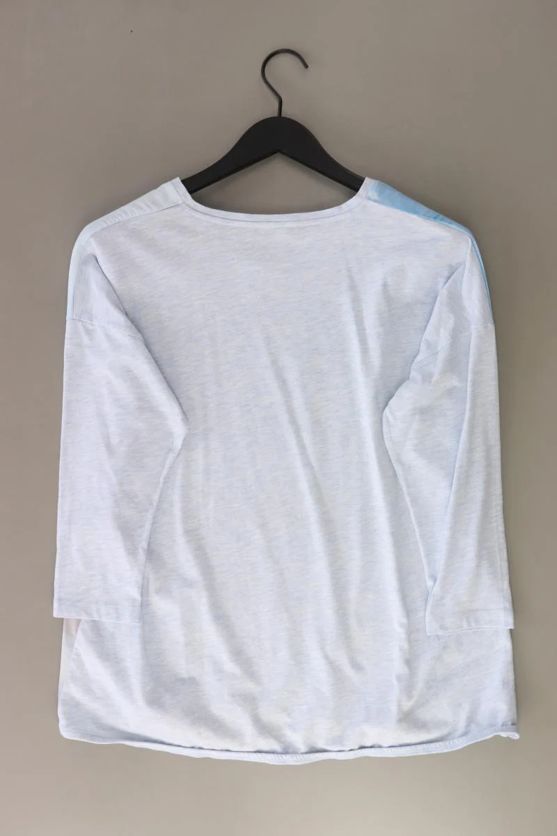 fiora blue Printshirt Gr. 44 3/4 Ärmel blau aus Polyester - Image 2