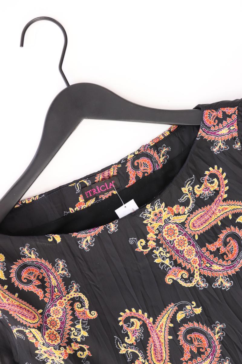 Langarmkleid Gr. 38 mit Paisleymuster schwarz aus Polyester - Image 3