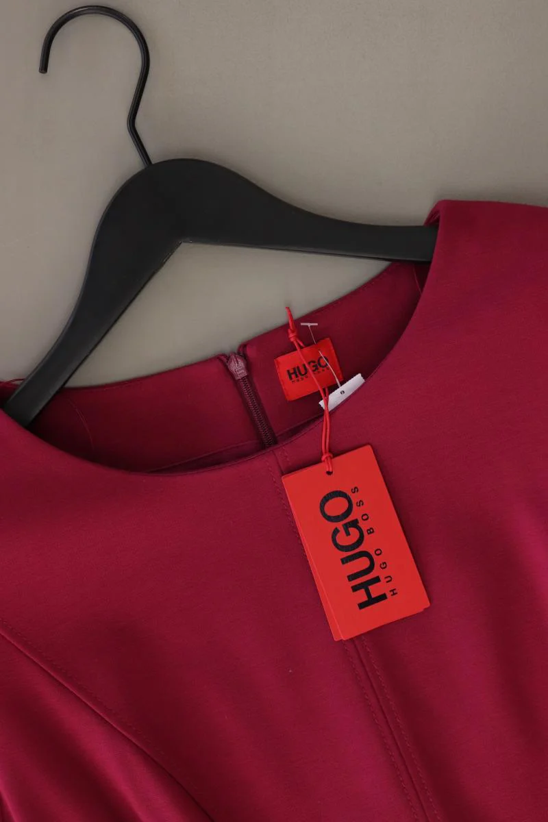 Hugo Boss Bleistiftkleid Fuchsia Gr. 40 neu mit Etikett Kurzarm pink aus Viskose - Image 3