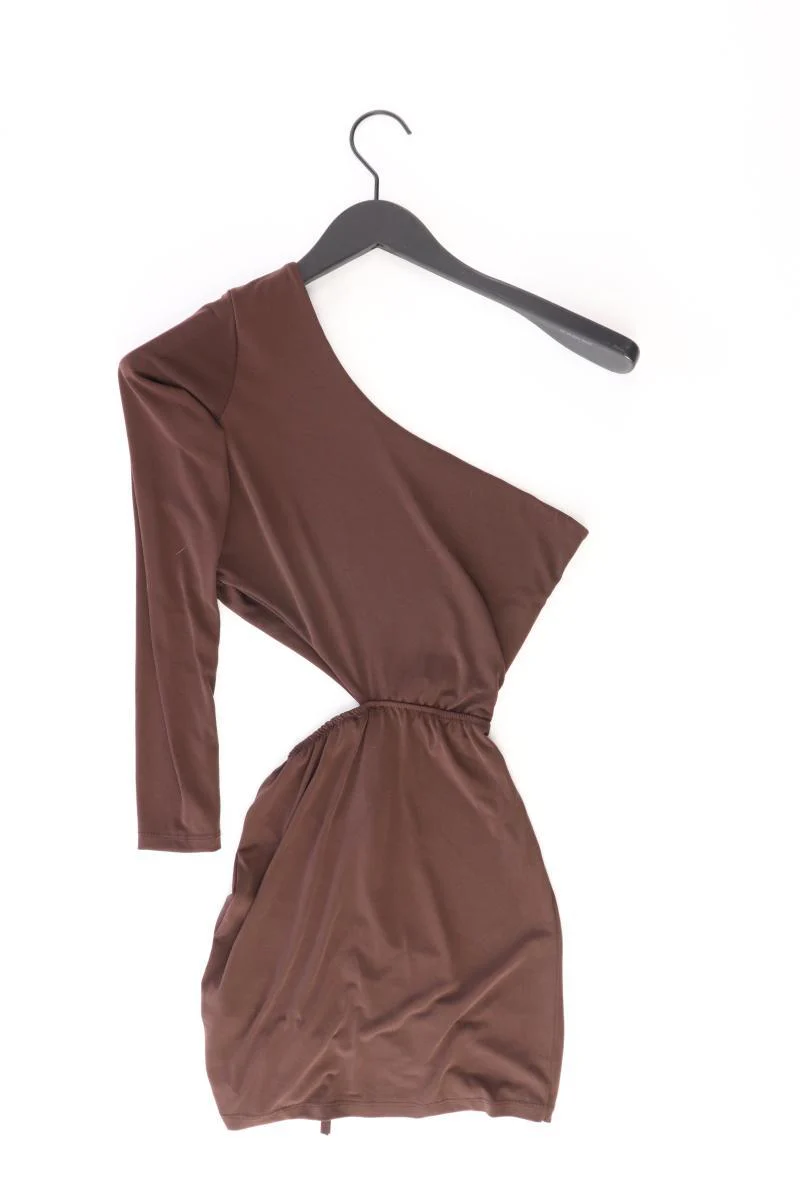 Defact Schlauchkleid mit Cut Outs Gr. M 3/4 Ärmel braun aus Polyester - Image 2