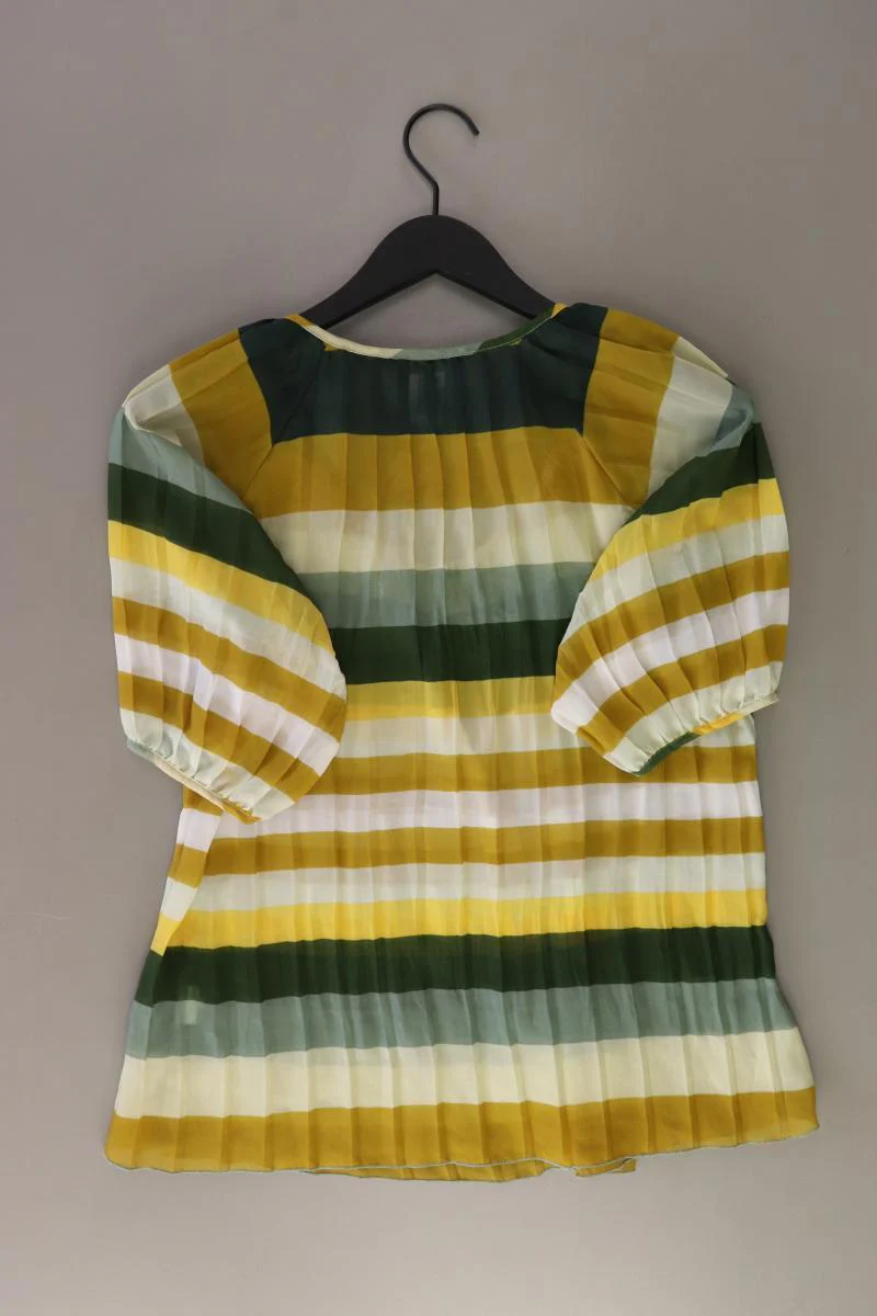 Sandwich_ Kurzarmbluse Gr. 36 gestreift gelb aus Polyester - Image 2