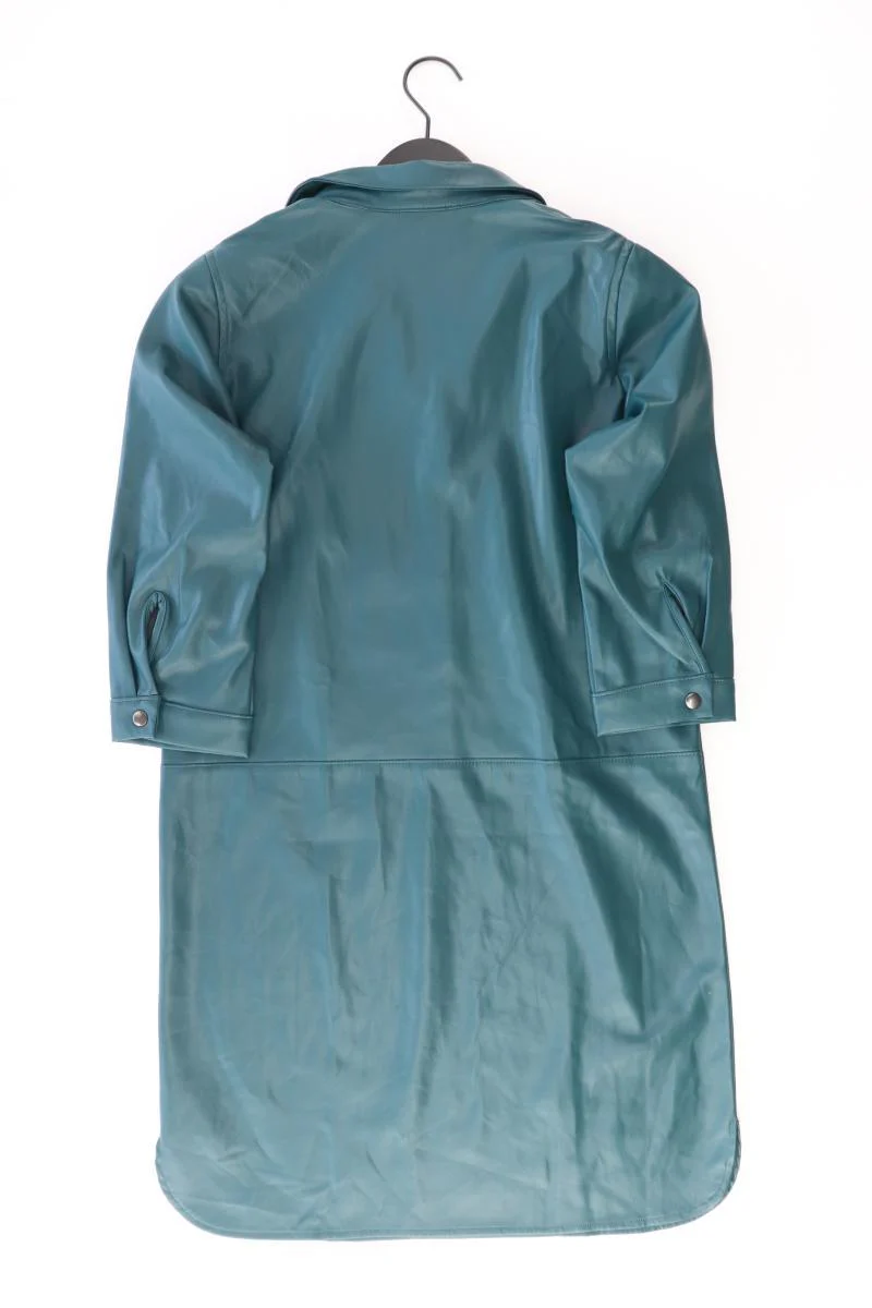 création L Kunstlederkleid Gr. 38 3/4 Ärmel blau - Image 2