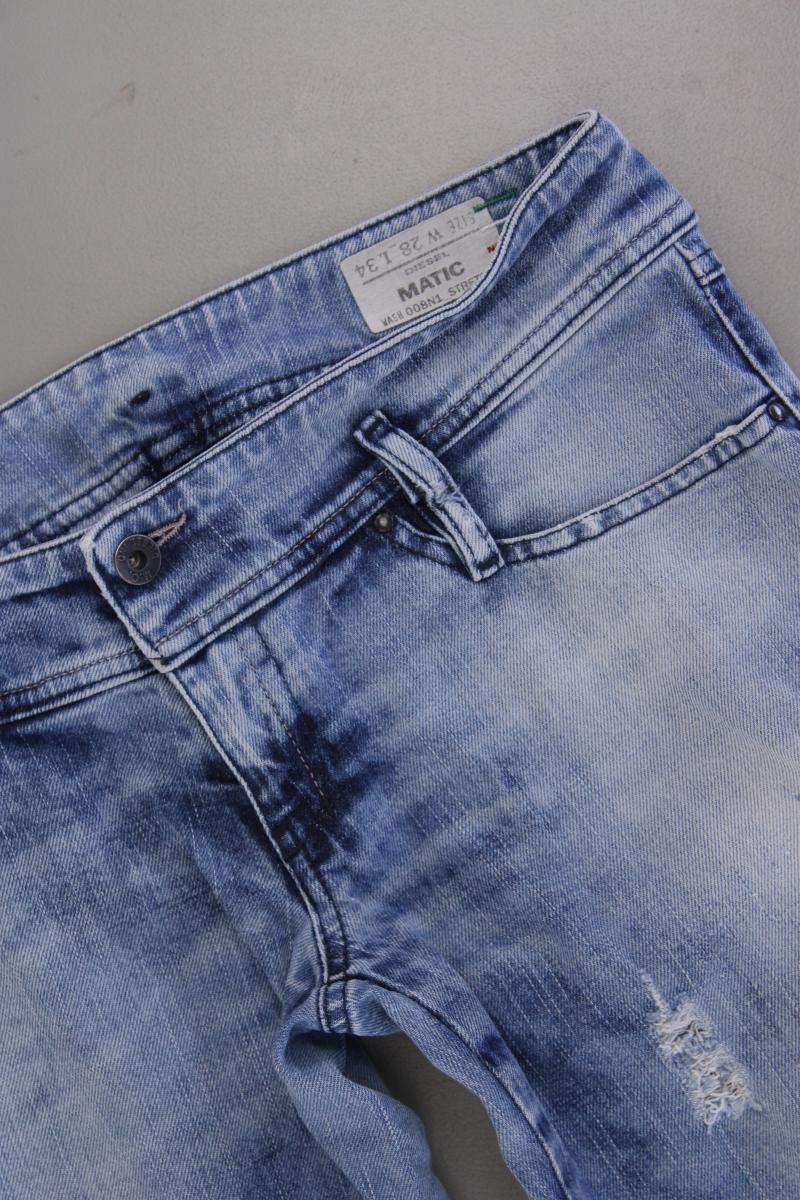 Diesel Skinny Jeans Gr. W28/L34 Modell Matic blau aus Baumwolle - Image 2