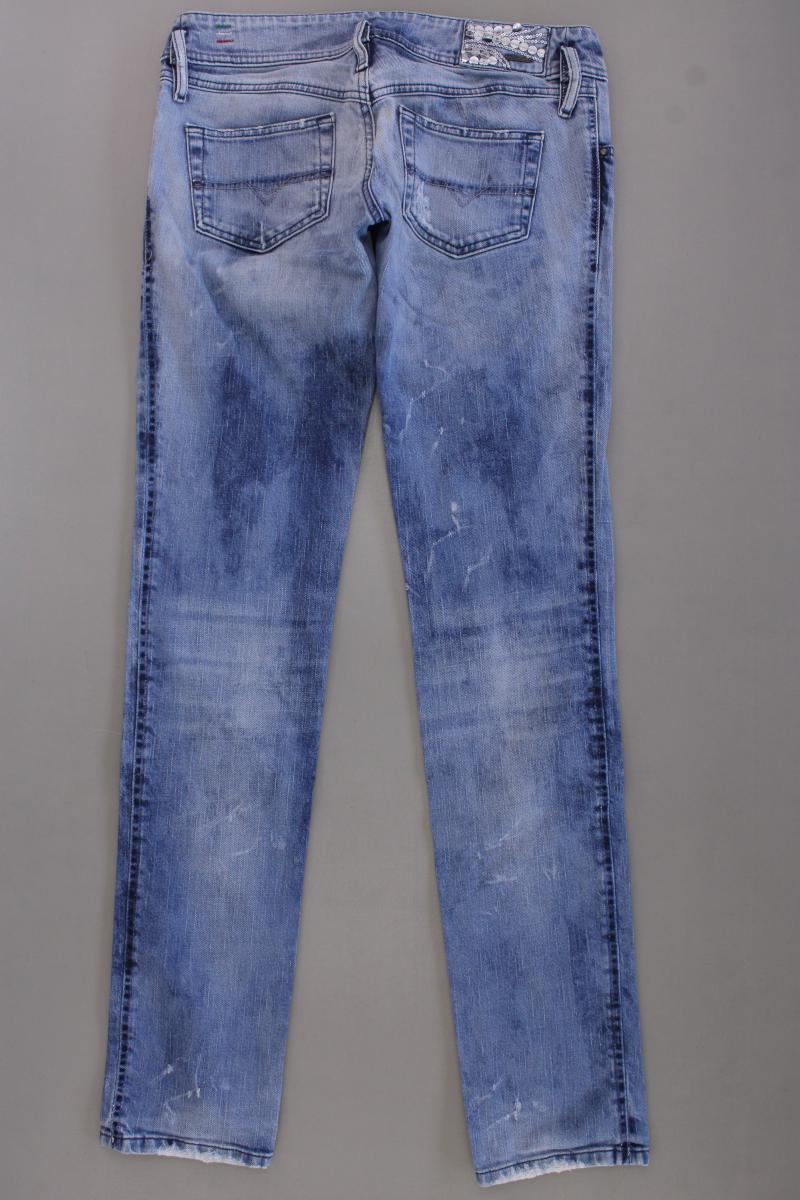 Diesel Skinny Jeans Gr. W28/L34 Modell Matic blau aus Baumwolle - Image 3