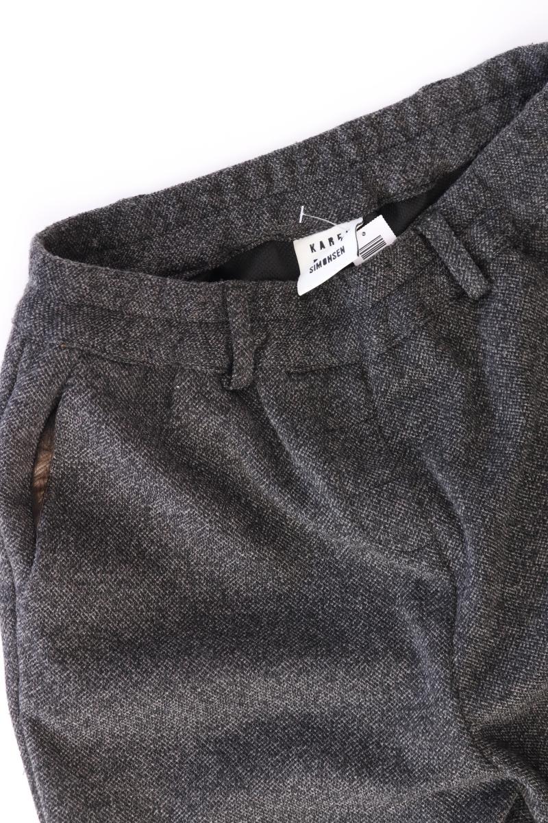 KAREN BY SIMONSEN Stoffhose Gr. 36 grau aus Polyester - Image 3