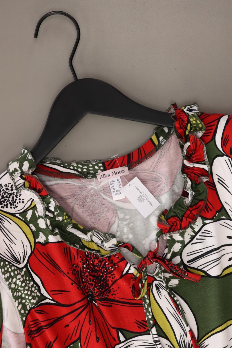 Alba Moda Maxikleid Gr. 40 mit Blumenmuster Ärmellos rot aus Viskose - Image 3