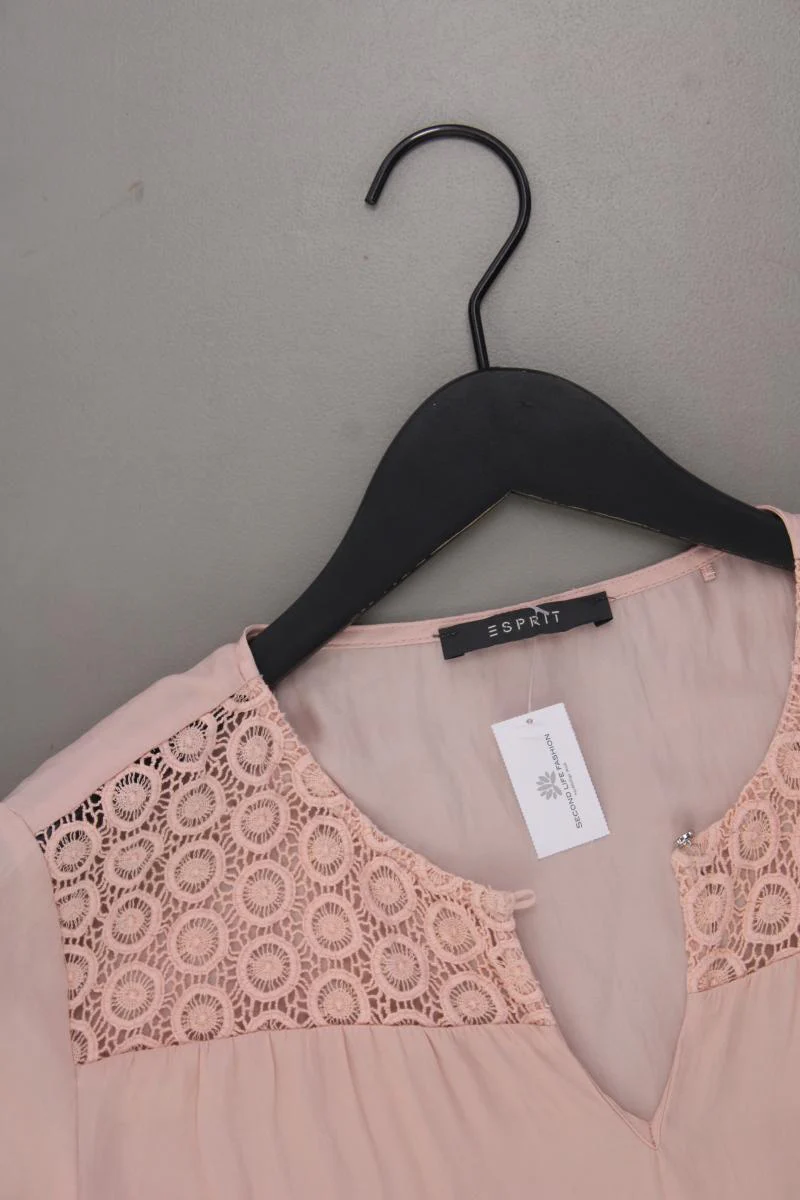 Esprit Kurzarmbluse Gr. 34 rosa aus Polyester - Image 2