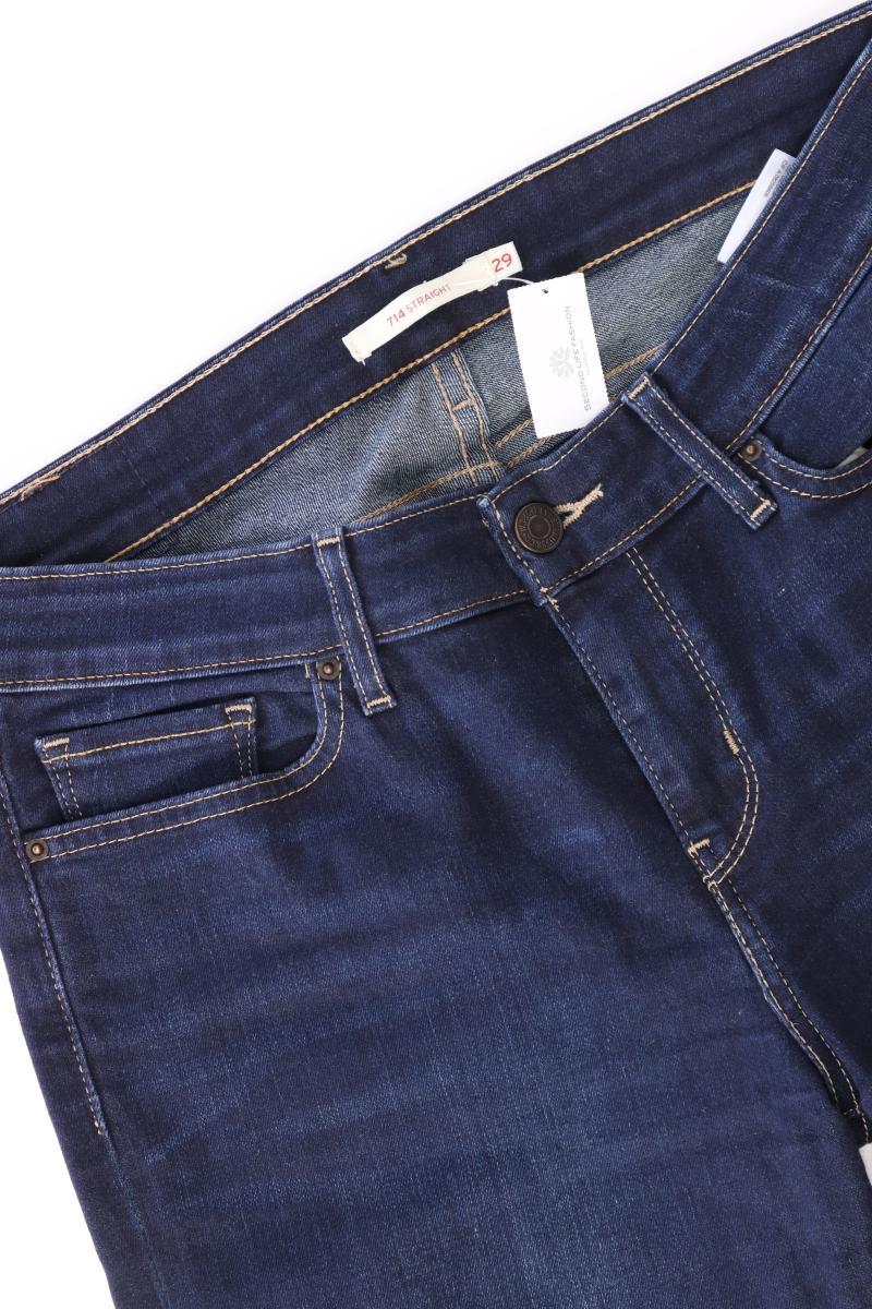 Levi's Straight Jeans Gr. W29/L34 blau aus Baumwolle - Image 3