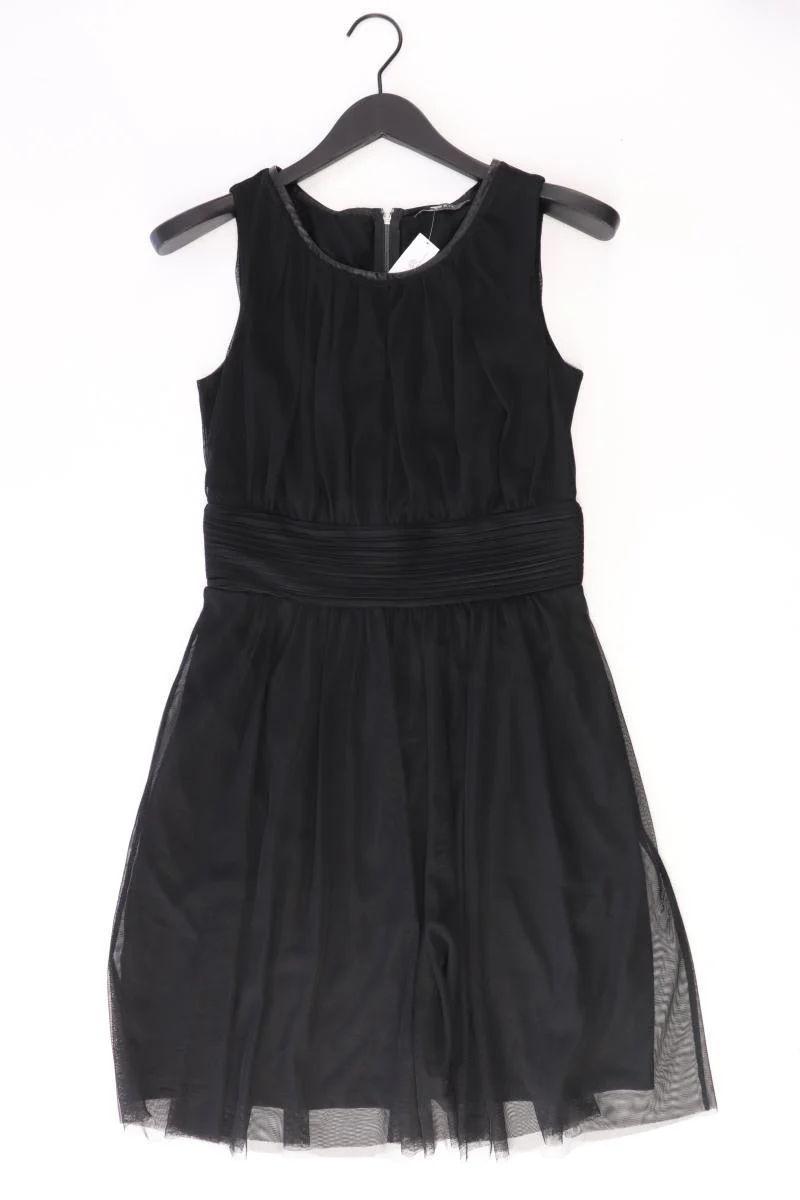 Esprit Abendkleid Gr. M Ärmellos schwarz aus Polyester