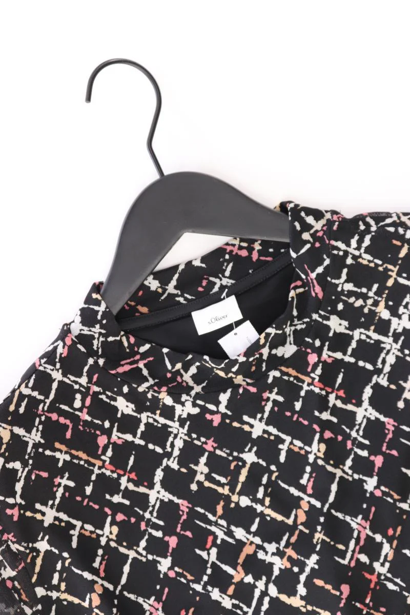 s.Oliver Kurzarmbluse Gr. 46 schwarz aus Polyester - Image 3