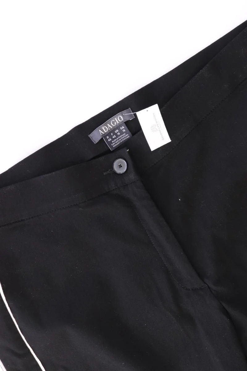 Adagio Stoffhose Gr. 46 schwarz aus Viskose - Image 3