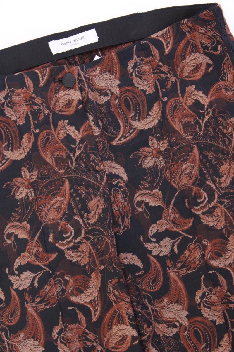 Gerry Weber Stoffhose Gr. 36 mit Paisleymuster braun - Image 2
