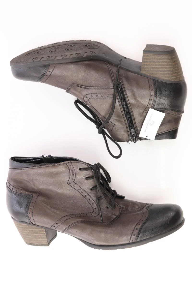 Remonte Stiefeletten Gr. 40 braun aus Leder - Image 2