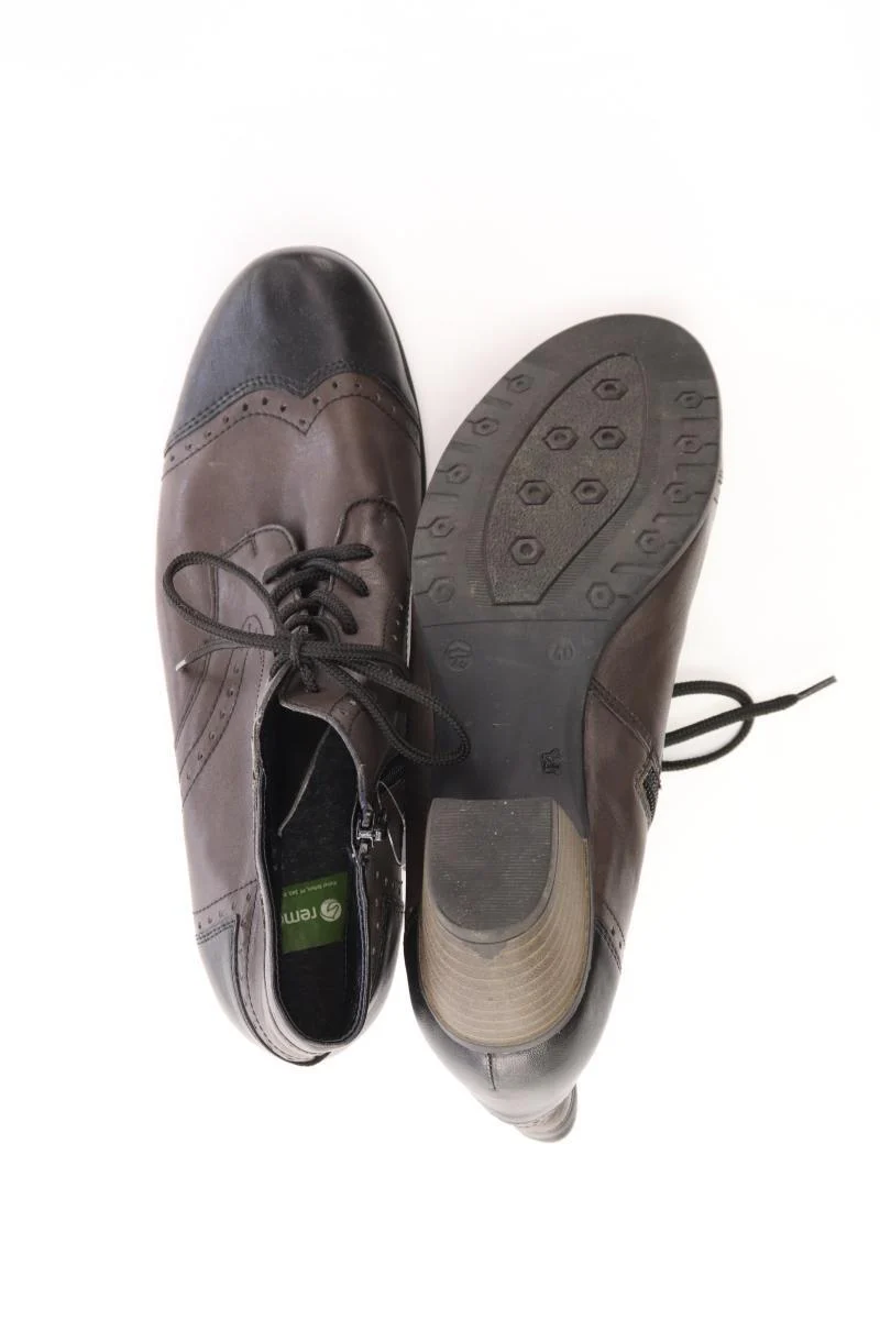Remonte Stiefeletten Gr. 40 braun aus Leder - Image 4