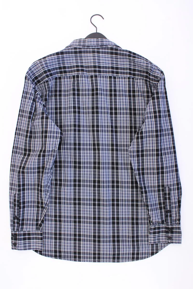 Tom Tailor Karohemd für Herren Gr. XXL kariert Langarm schwarz aus Baumwolle - Image 3