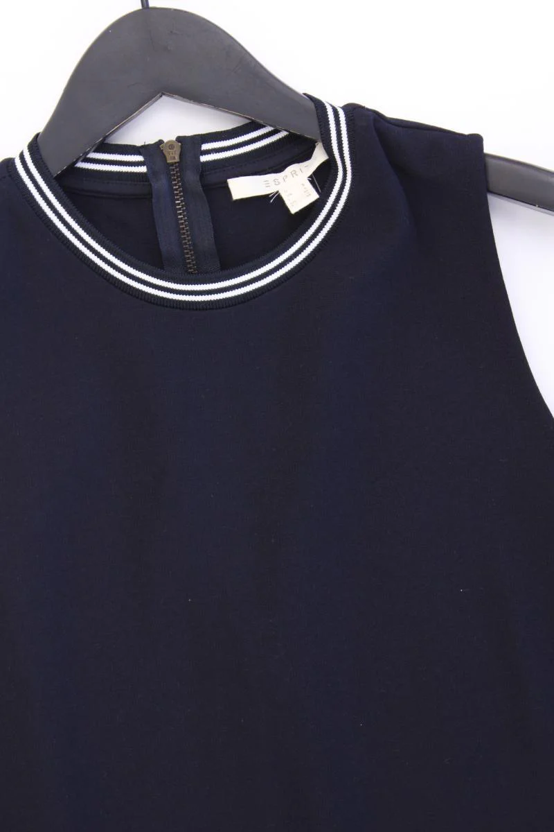 Esprit Etuikleid Gr. S neuwertig Ärmellos blau aus Viskose - Image 2
