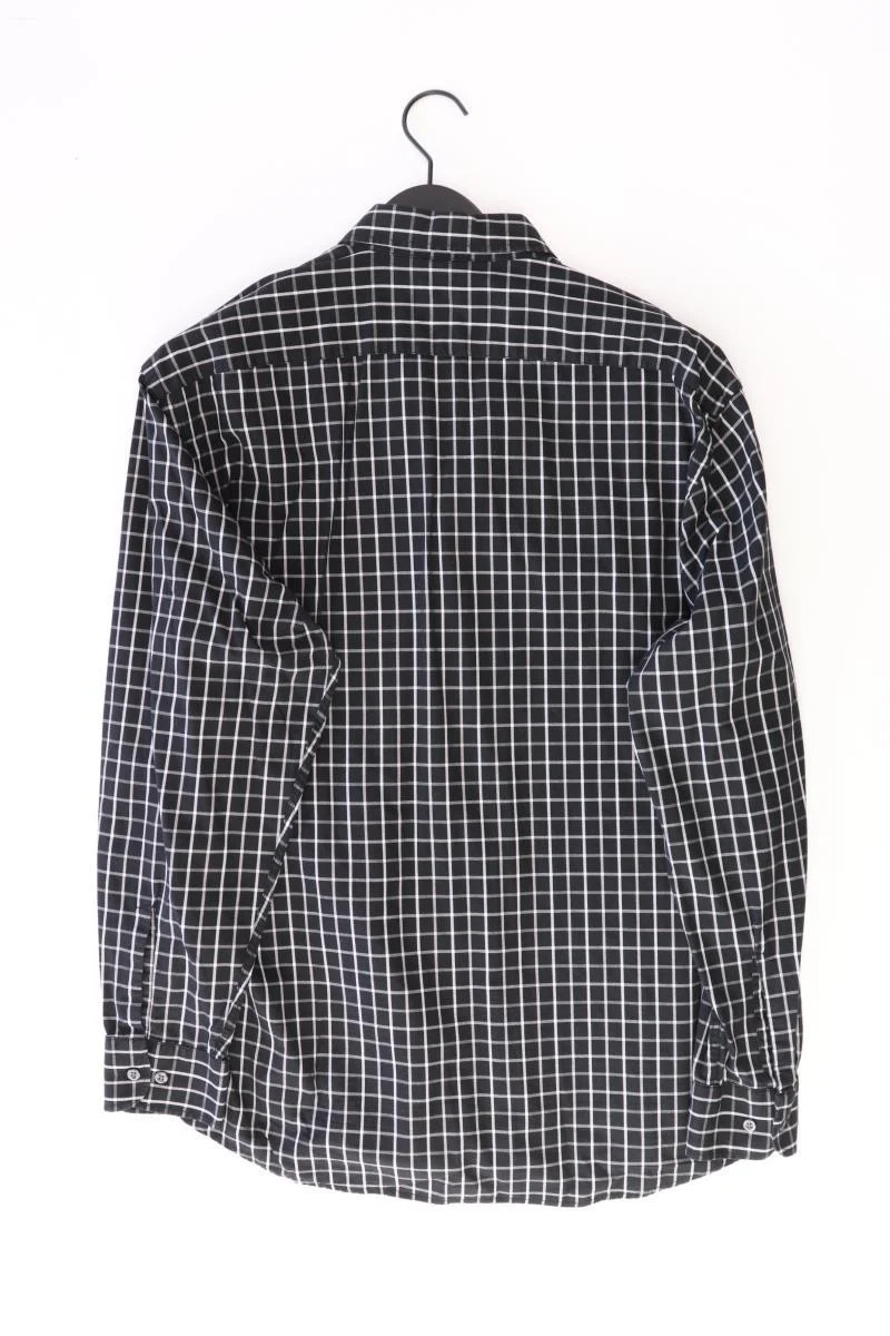 Mc Earl Karohemd für Herren Gr. XL kariert Langarm schwarz aus Baumwolle - Image 2