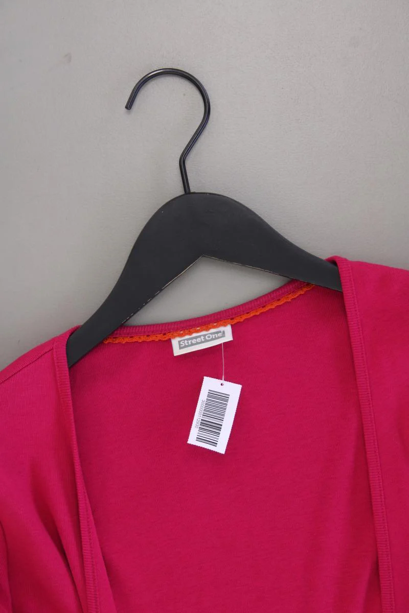 Street One Bolero Gr. 38 neuwertig Langarm pink aus Baumwolle - Image 2