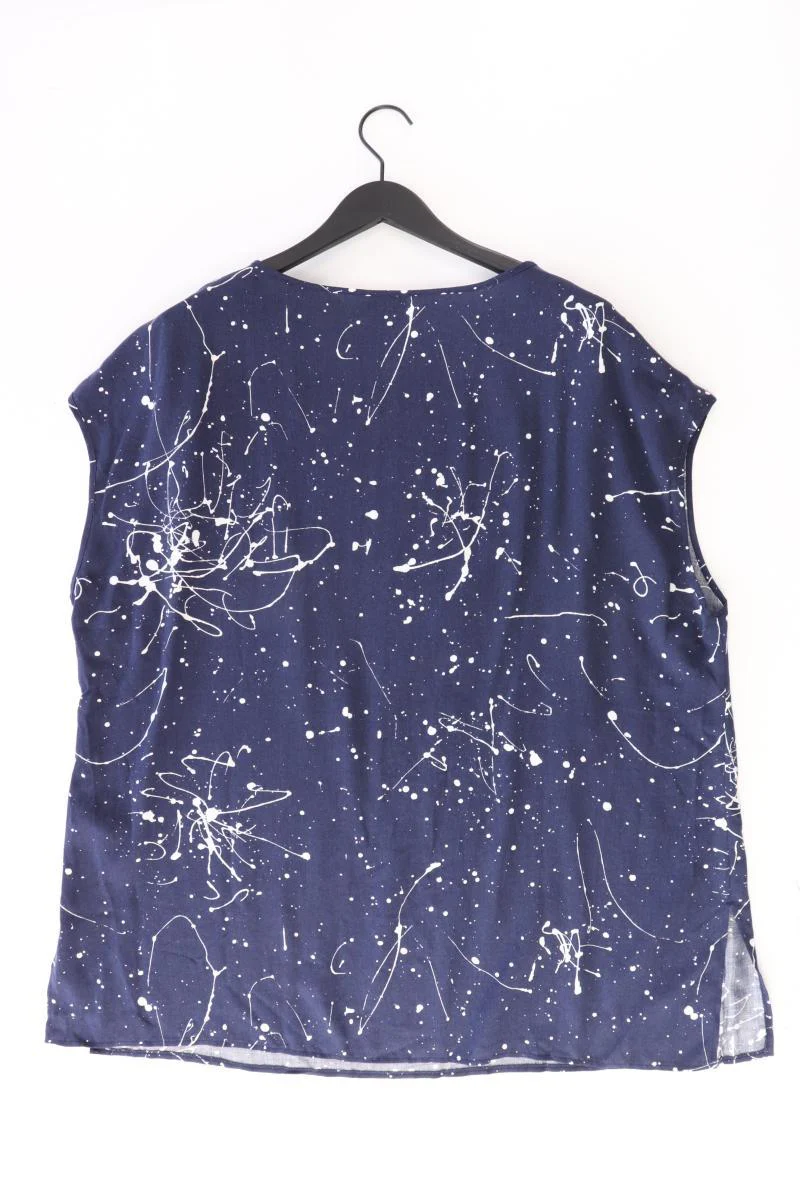 Seidel Kurzarmbluse Gr. 50 blau aus TENCEL - Image 2