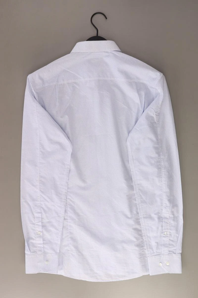 Hugo Boss Langarmhemd für Herren Gr. Hemdgröße 40 blau aus Baumwolle - Image 2