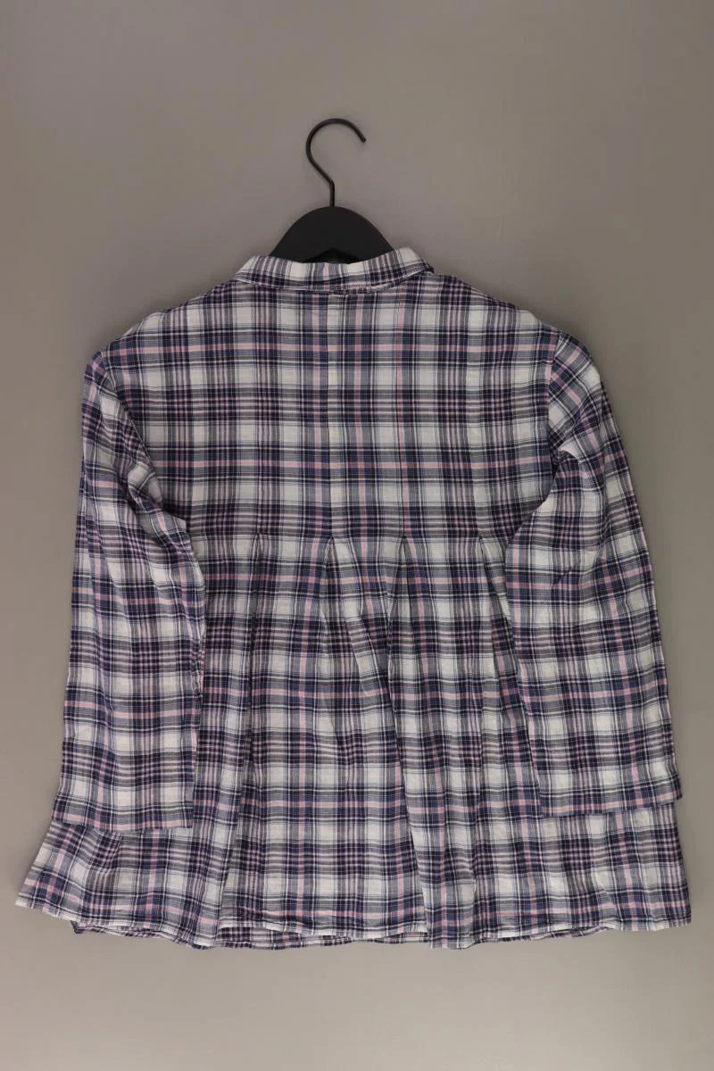 Esprit Karobluse Gr. 38 kariert 3/4 Ärmel lila aus Baumwolle - Image 2