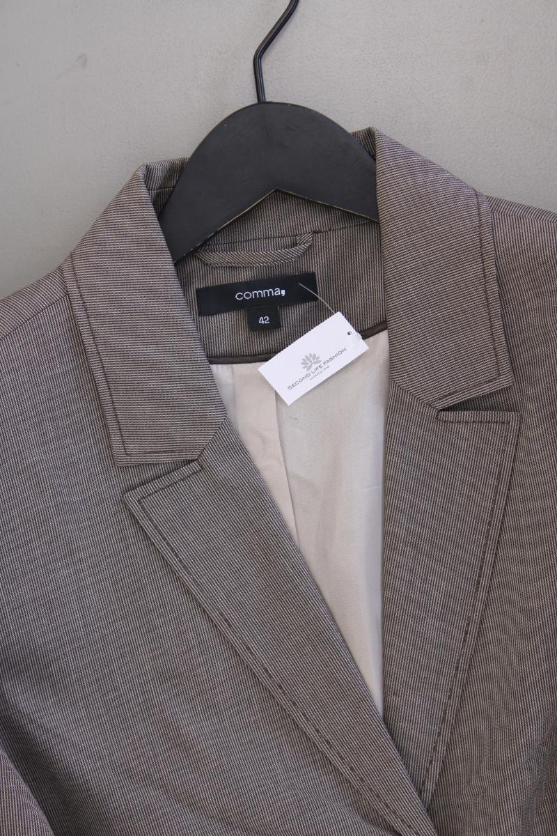 comma, Classic Blazer Gr. 42 grau aus Polyester - Image 2