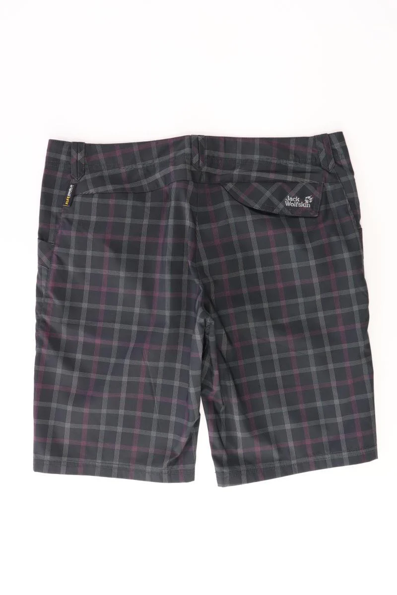 Jack Wolfskin Shorts Gr. 42 kariert schwarz aus Polyester - Image 2