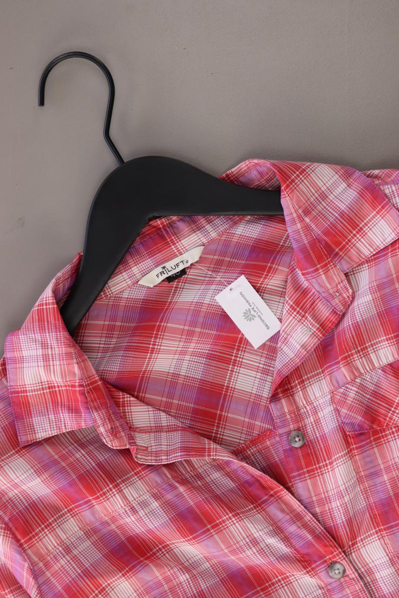 Frilufts Karobluse Gr. 40 kariert Langarm pink aus Baumwolle - Image 3