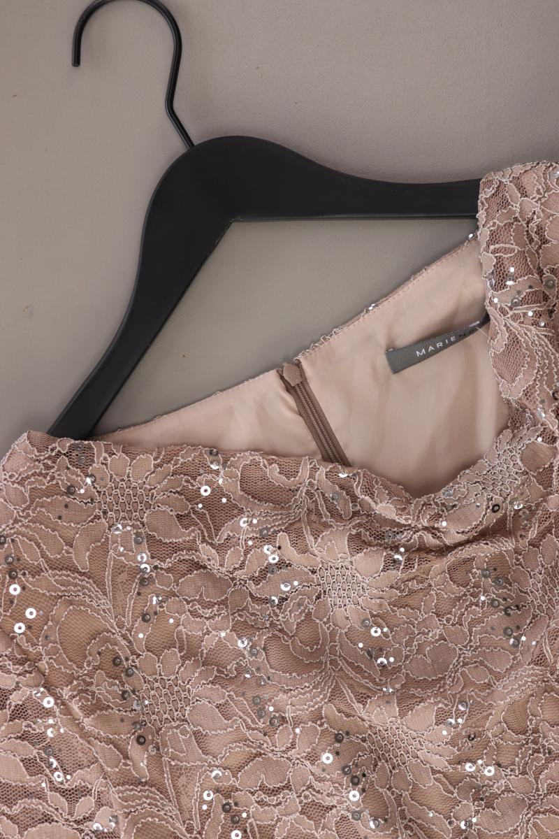 Marie Noir Abendkleid Gr. 42 neuwertig 3/4 Ärmel creme aus Polyester - Image 3